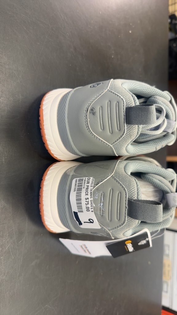FitVille Tennis Shoes Grey New Size 9