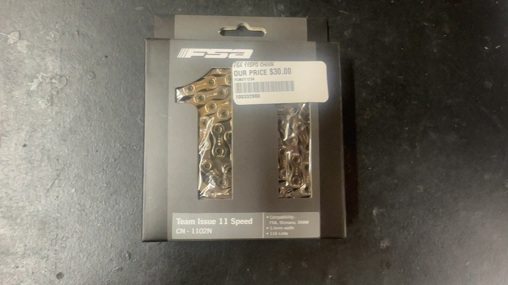 FSA Team Issue 11 Speed Bike Chain CN-1102N New 116 Links