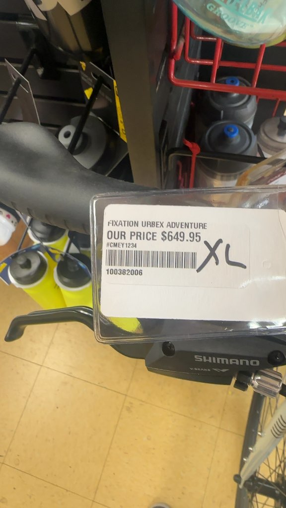 Fyxation Urbex Adventure Bike Grey Excellent Condition XL