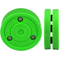 Green Biscuit Training Hockey Pucks Combo brand new stickhandling and shooting biscuit pack
