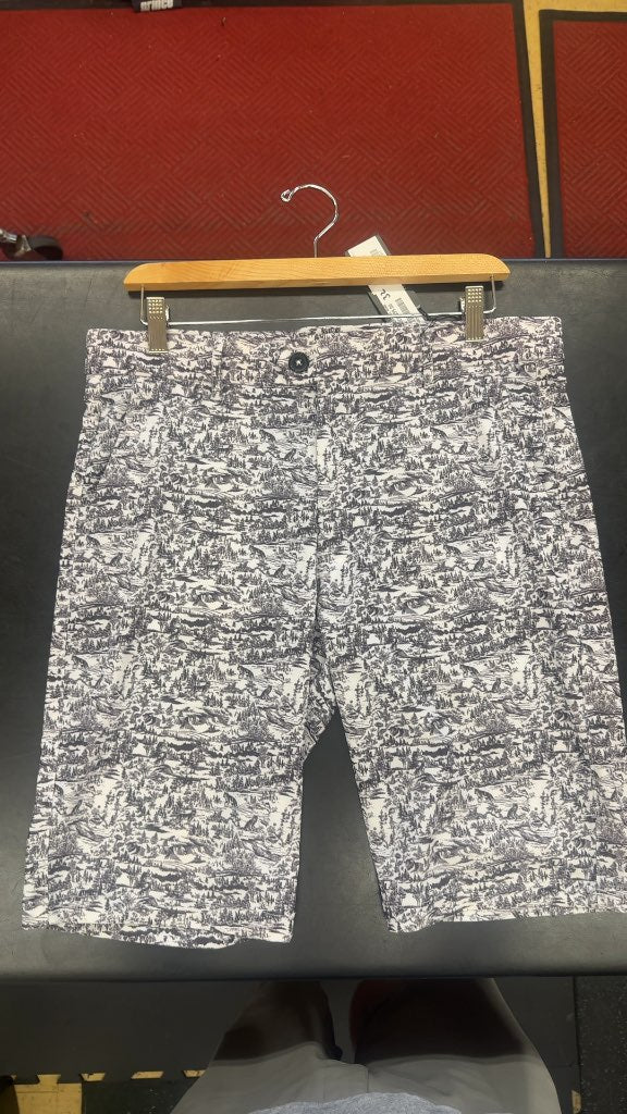 Greyson Golf Shorts Peaks & Parks Arctic Toile New With Tags Size 32