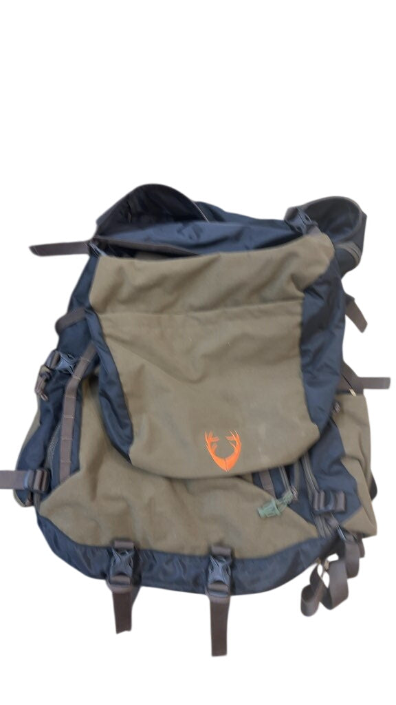Huntshield 60L Hunting Backpack Olive/Black Good Condition