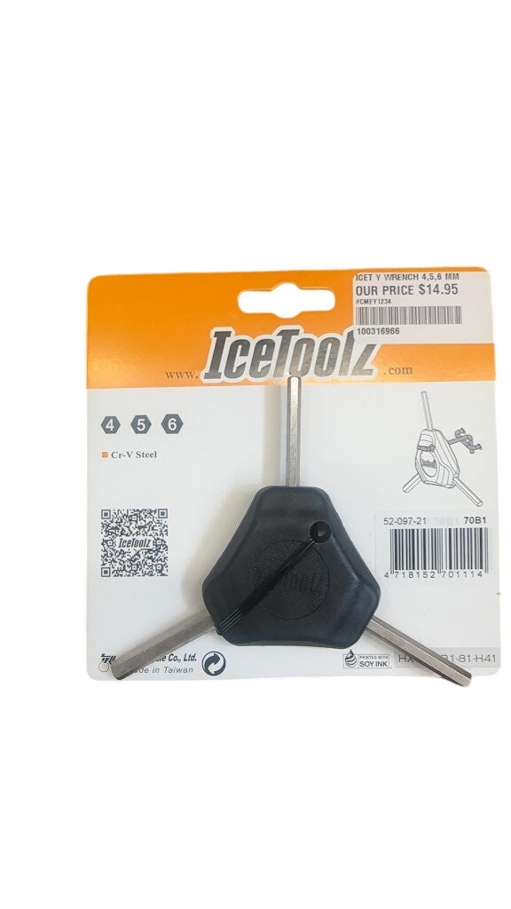 IceToolz Y Wrench 4, 5, 6 mm New