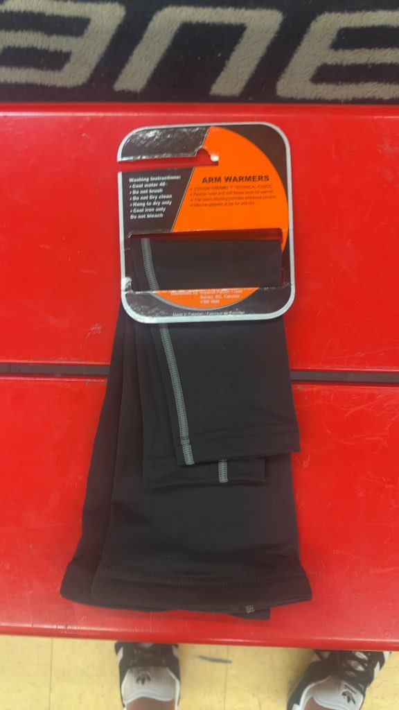Impac Comfort Arm Warmers Black New Size L