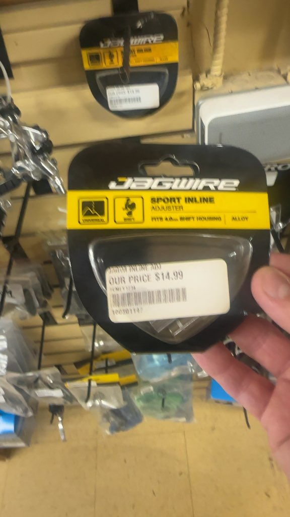 Jagwire Sport Inline Adjuster Alloy New 4.0mm