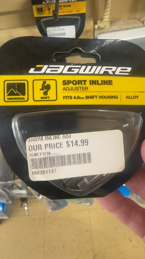 Jagwire Sport Inline Adjuster Alloy New 4.0mm