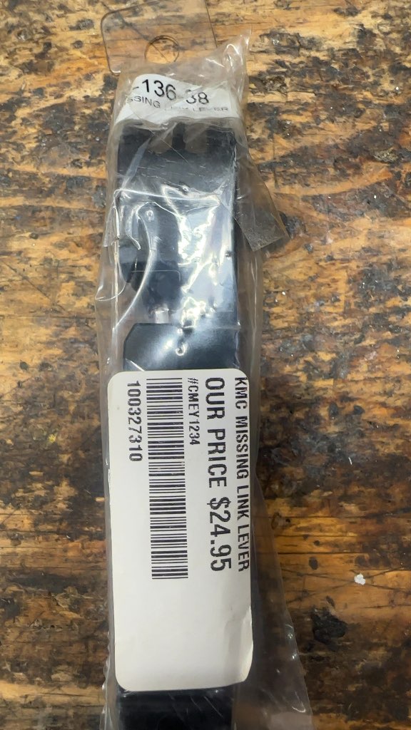 KMC Missing Link Lever Chain Tool New