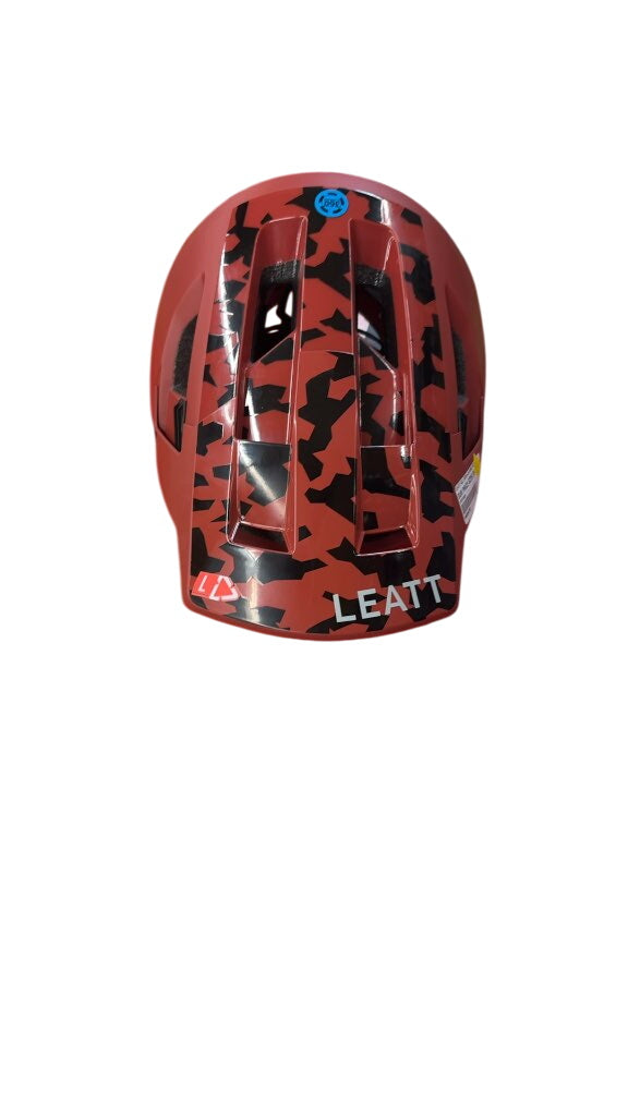 Leatt All MTN 4.0 Bike Helmet - Large - Red Camo brand new