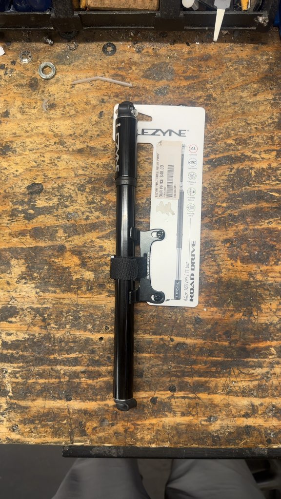 Lezyne Road Drive Frame Pump Large Black new