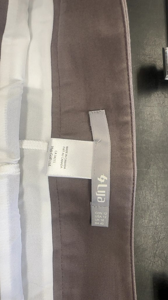 Lija Golf Skort Taupe New With Tags Size 12-New