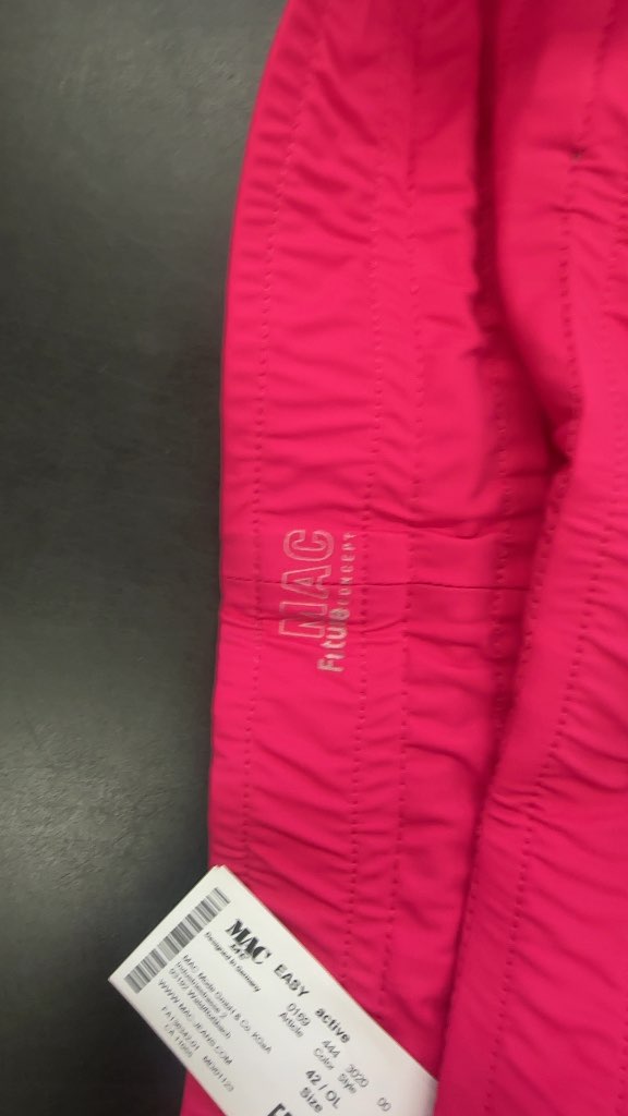 MAC Jeans Easy Active Golf Pants Pink NWT Size 42
