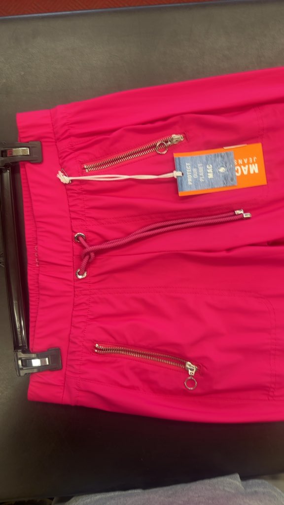 MAC Jeans Women's Golf Pants Jogger Style Fuchsia Pink New With Tags Size 36