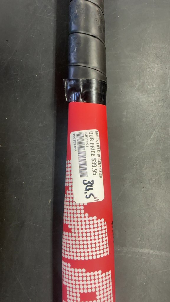 Malik Field Hockey Stick Red 34.5"