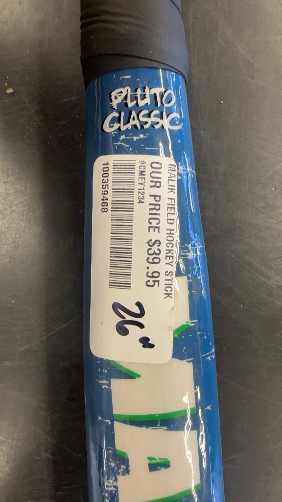 Malik Pluto Classic BAM 26! Field Hockey Stick New 26"