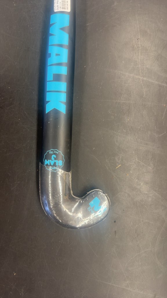 Malik Slam J Field Hockey Stick Black/Blue/Green 33.5"