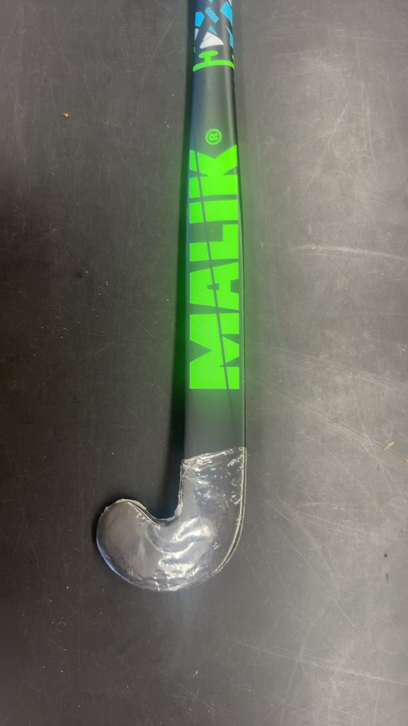 Malik Slam J Field Hockey Stick Black/Blue/Green 33.5"