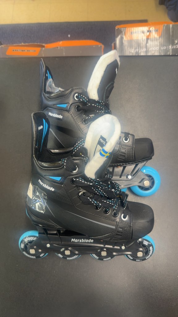 Marsblade Inline Skates Size 4-new with extra wheels and tool