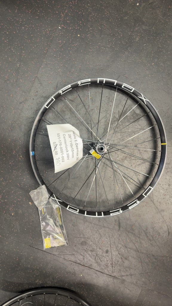 Mavic E-Deemax 30 29" Front Wheel - 110x15mm Centerlock