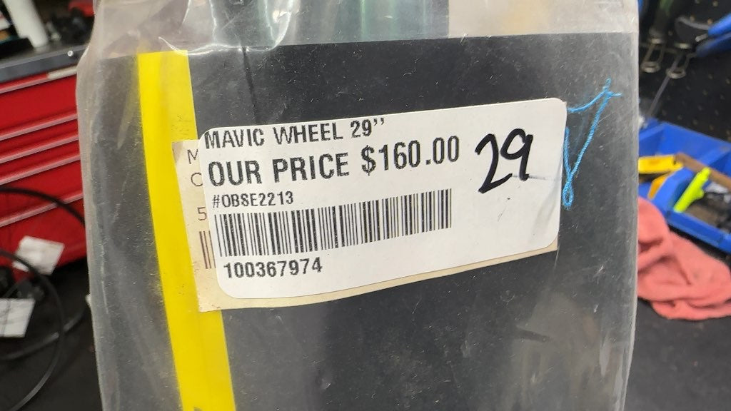 Mavic E-Deemax 30 29" Front Wheel - 110x15mm Centerlock