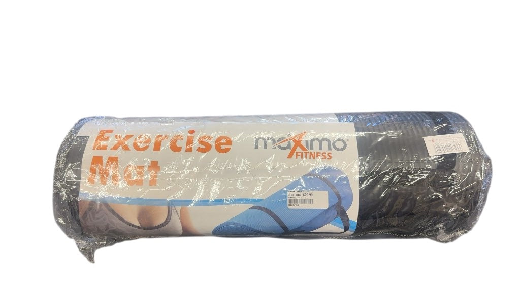 Maximo Fitness Exercise Mat New Black