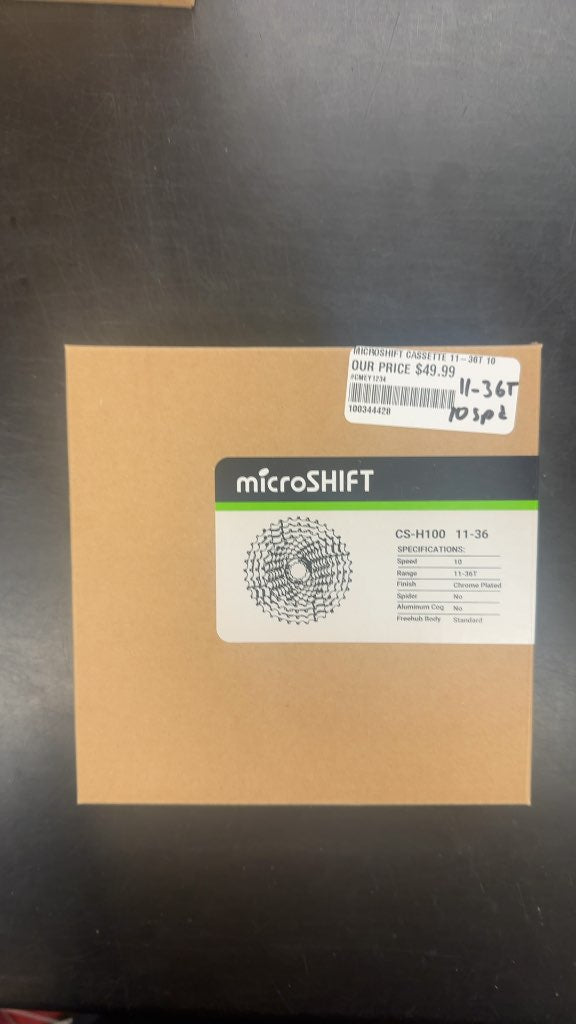 microSHIFT Cassette CS-H100 10-Speed 11-36T New in Box
