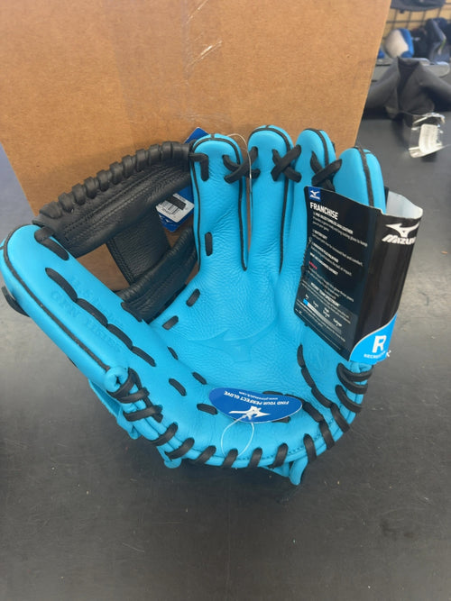 Mizuno Franchise 11.5" Baseball Glove - GFN 1151B5 - Cyan/Black