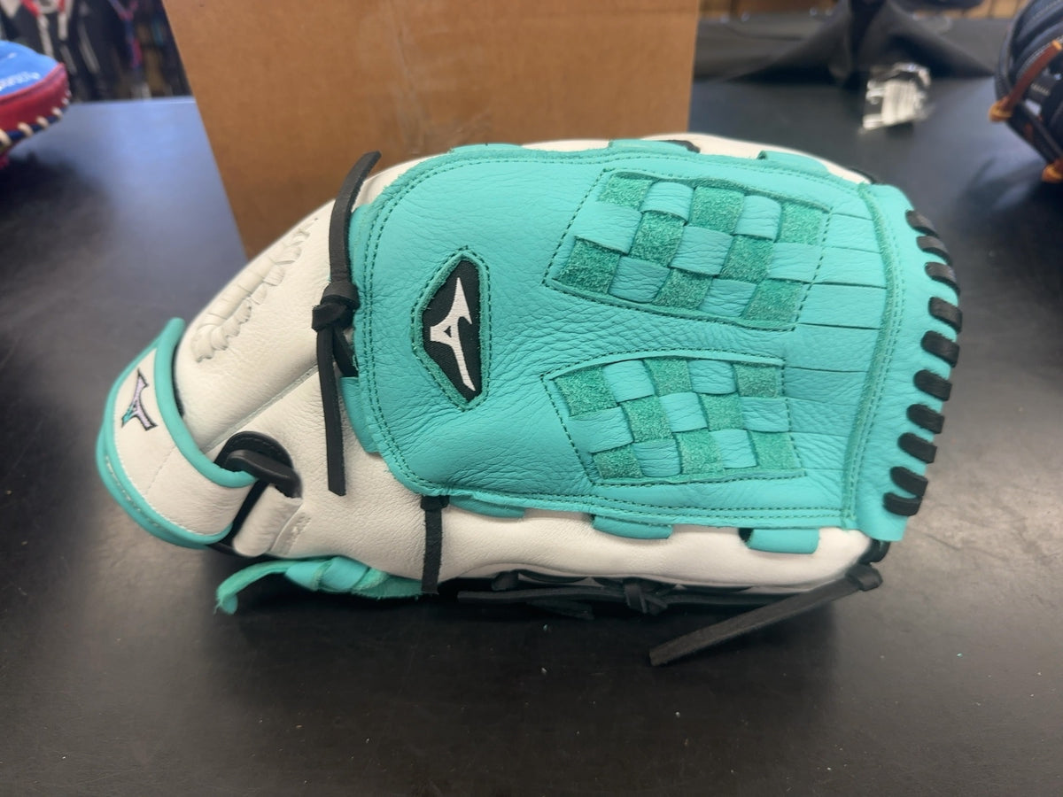 Mizuno Franchise Fastpitch 13" Softball Glove - Teal/White