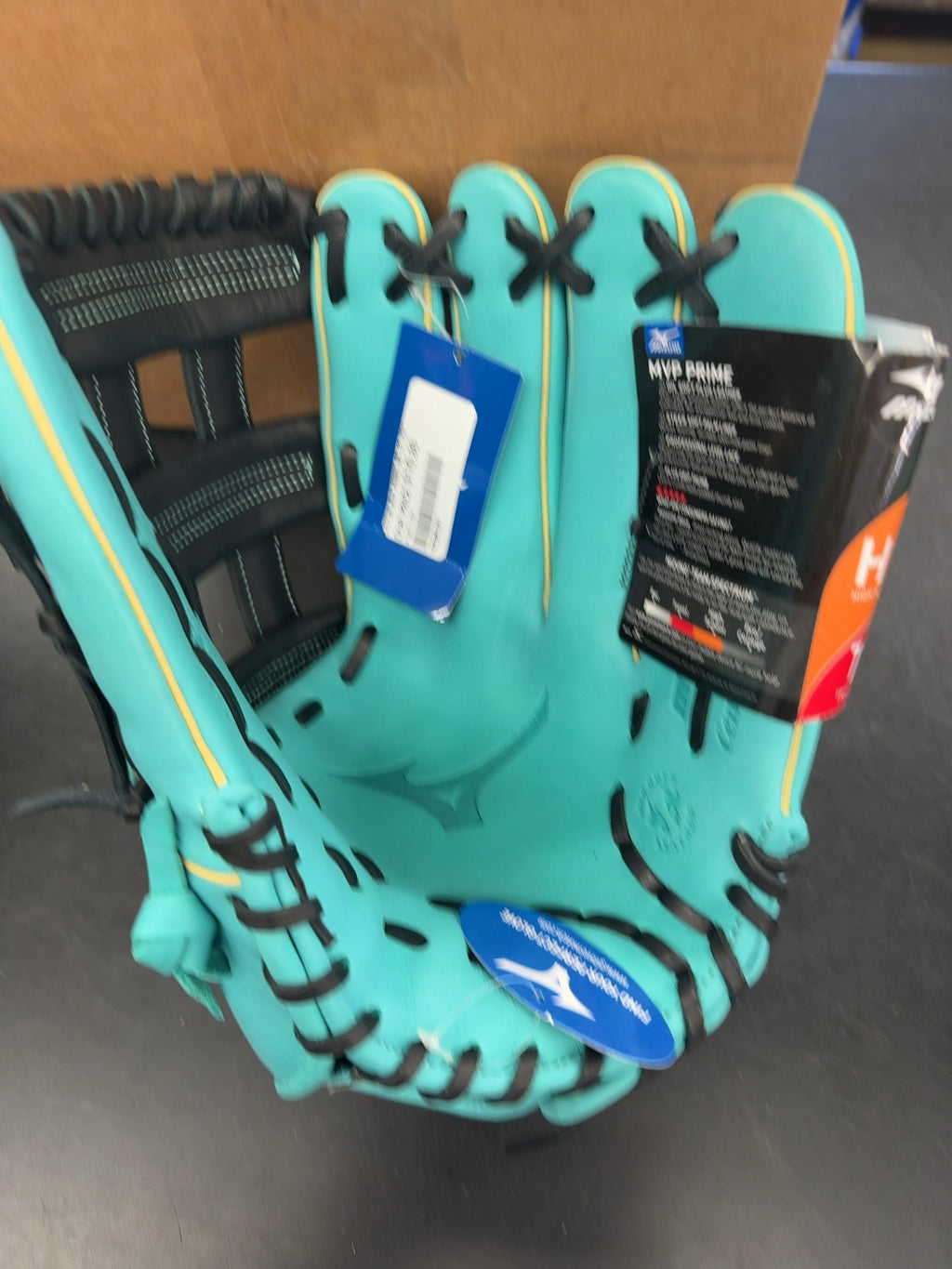 Mizuno MVP Prime 12.75" Baseball Glove - Teal/Black