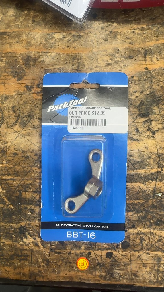 Park Tool BBT-16 Self-Extracting Crank Cap Tool New in Package
