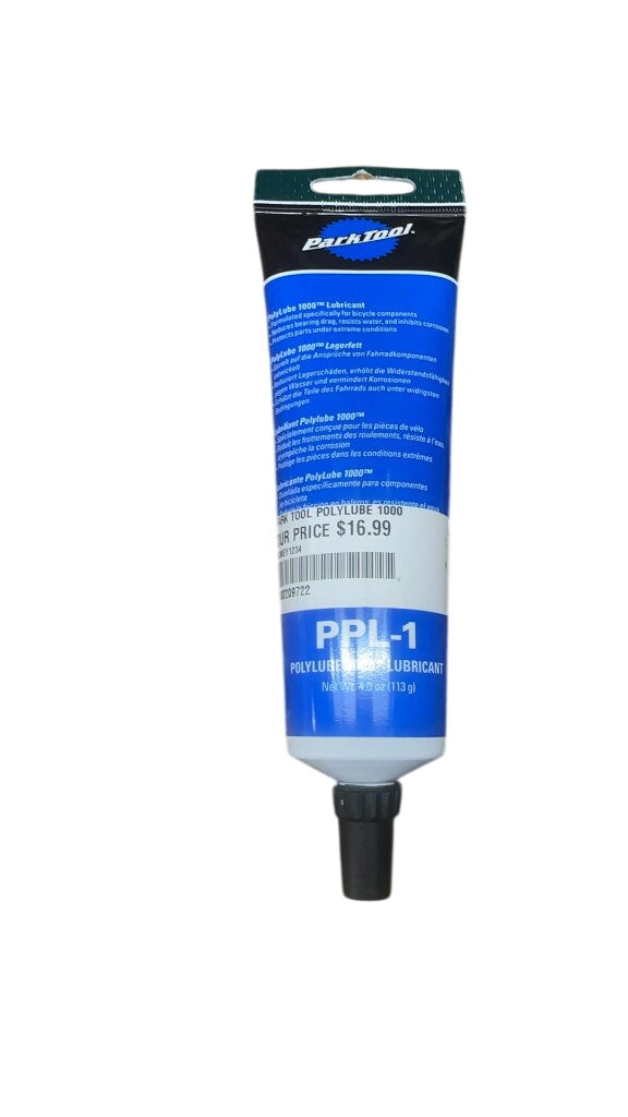 Park Tool Bicycle Lubricant PolyLube 1000 PPL-1 Excellent Condition 4oz