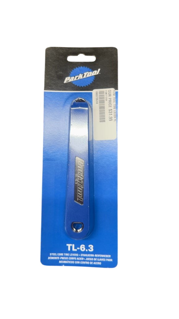 Park Tool TL-6.3 Steel Core Tire Levers New