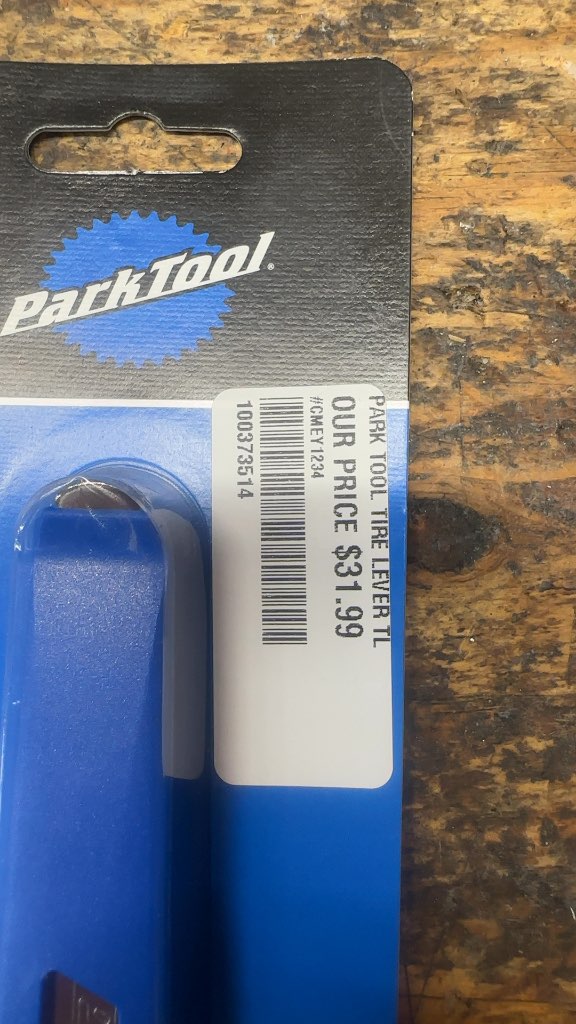 Park Tool TL-6.3 Steel Core Tire Levers New