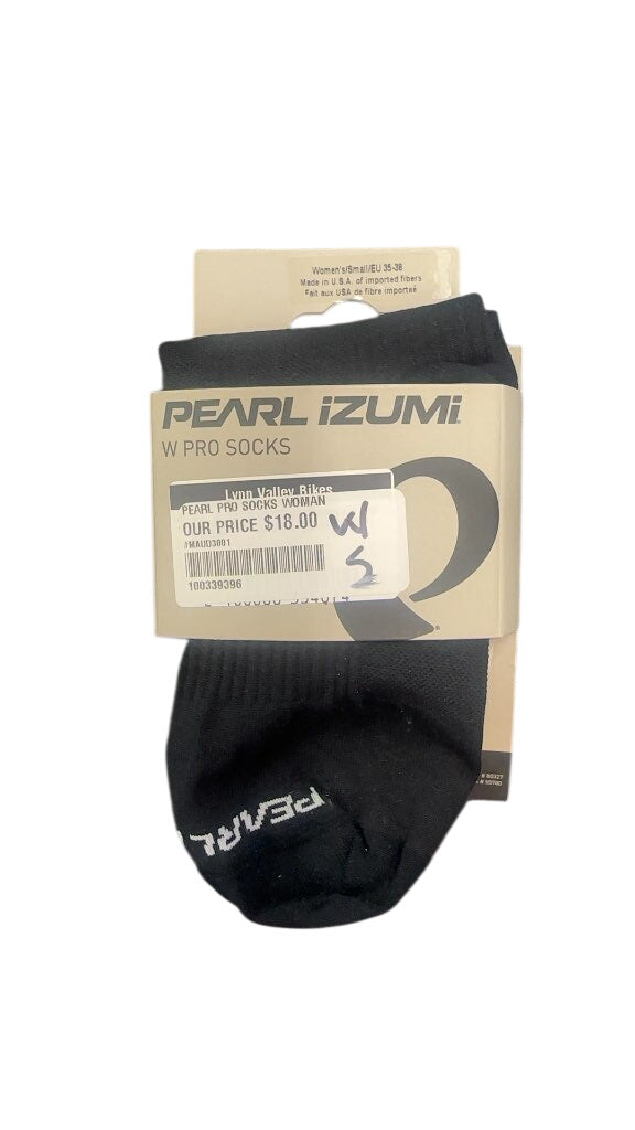 Pearl Izumi Women's PRO Cycling Socks Black New Small