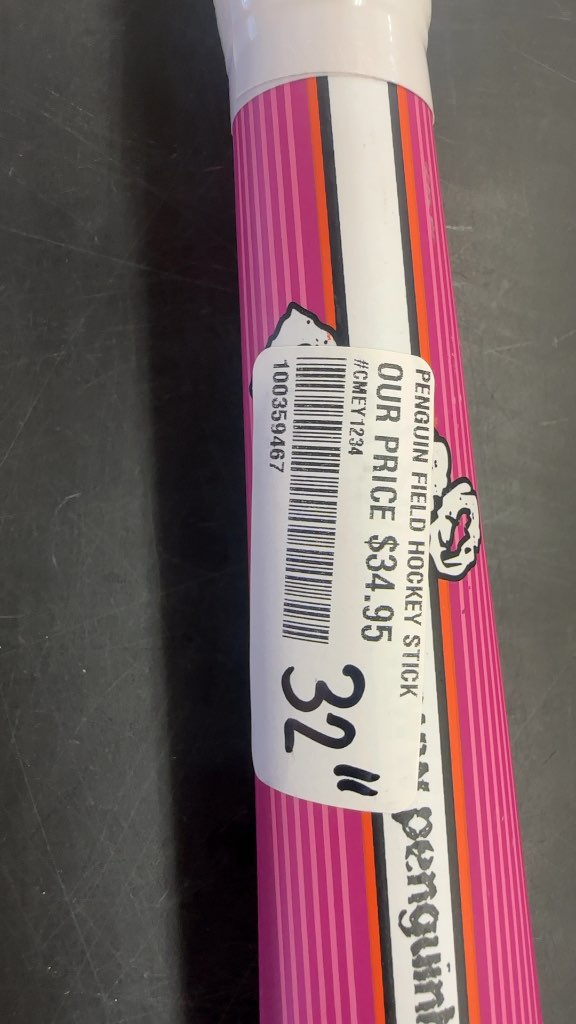 Penguin Field Hockey Stick CMEY1234 Pink New 32"