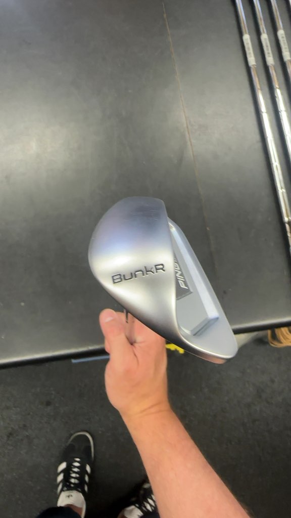 PING Golf Wedge BunkR Silver -new