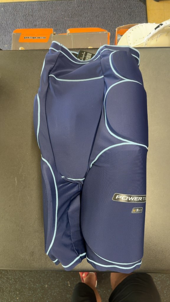 Powertek Ringette Girdle V3.0 with Pelvic Protector New Size S