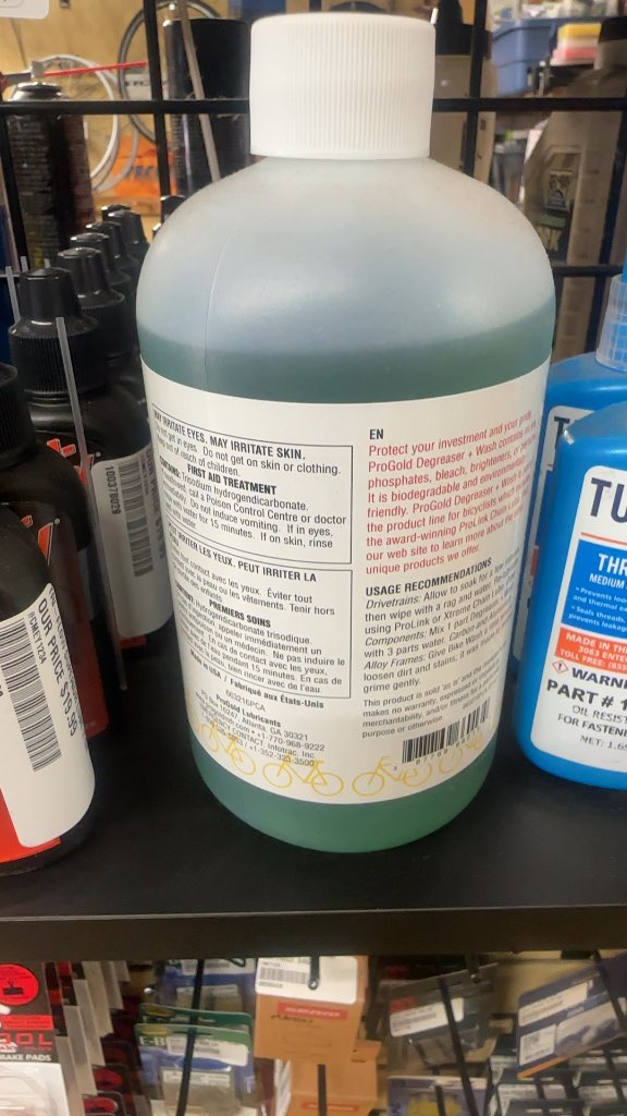ProGold Lubricants Degreaser + Wash Bike Cleaner 16 oz-New