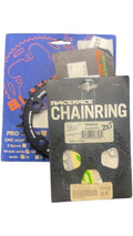 Race Face and Blackspire Chainring Set 22T/32T New Old Stock

3 pack of parts