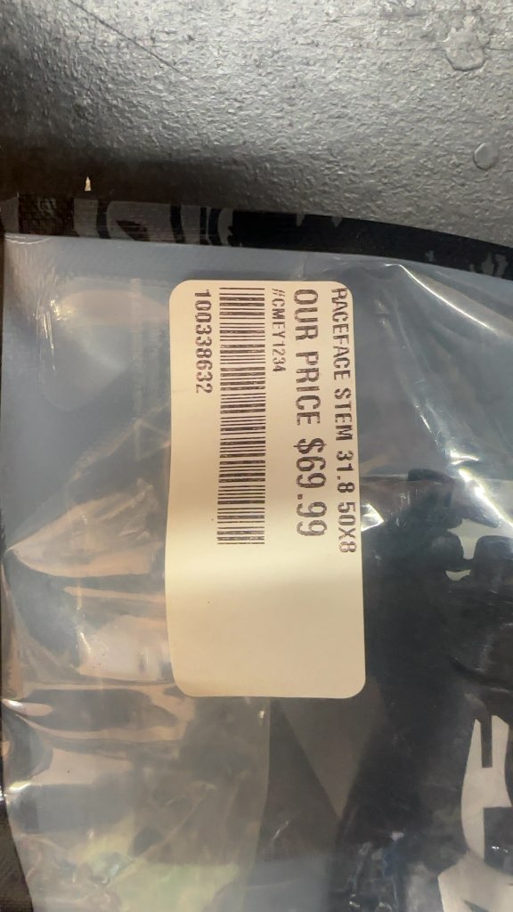 Race Face Chester Stem 31.8mm 50mm 8° Black New
