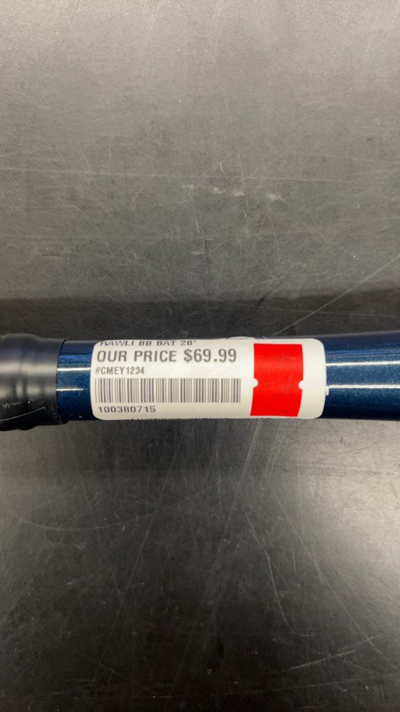 Rawlings Baseball Bat Mach USA Performance Alloy New 28" -10