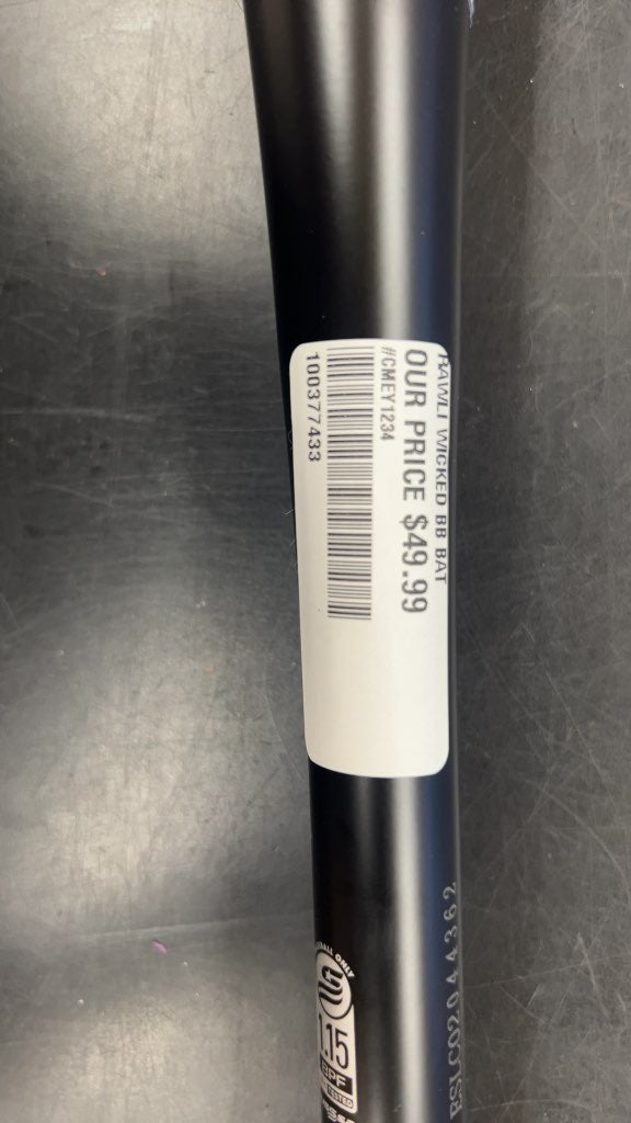 Rawlings Wicked Baseball Bat RUTW410 New 30in -10