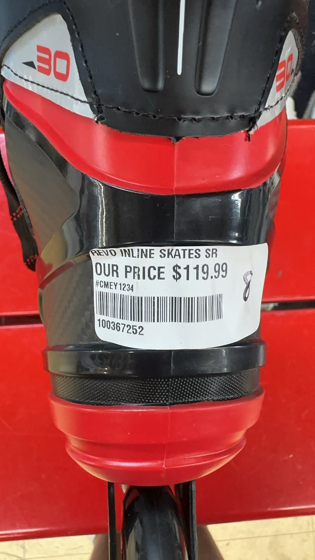 Revo RS-30 Senior Inline Skates - Size 8