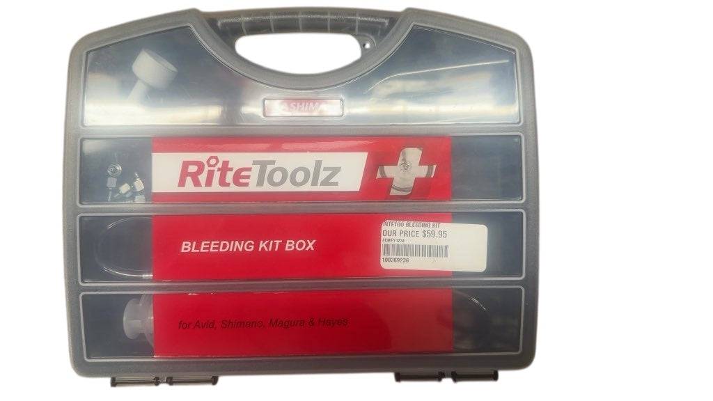 RiteToolz Bleeding Kit Box RT-BK-U-WS1 for Avid Shimano Magura Hayes New