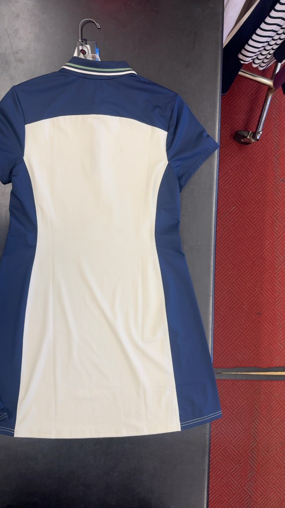RLX Ralph Lauren Golf Dress Navy/White NWT Size M