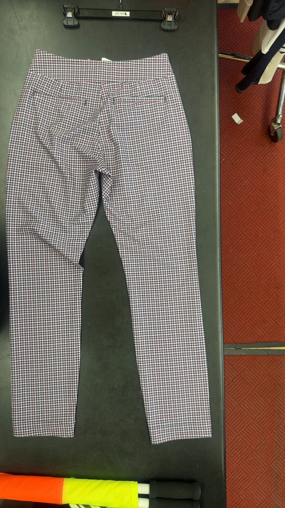 Rohnisch Women's Check Pattern Golf Pants New With Tags Size S
