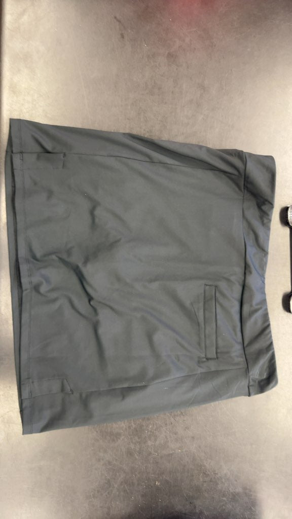 SanSoleil Golf Skort Solstyle 17" Solid Black New With Tags Size L