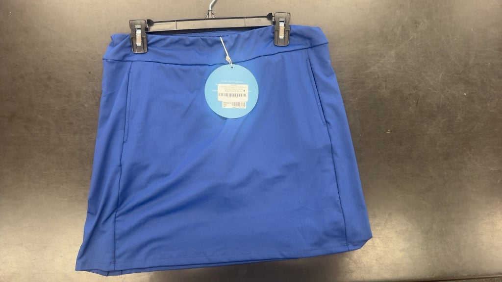 SanSoleil Golf Skort UV 50 Sun Protection Blue New With Tags Size M
