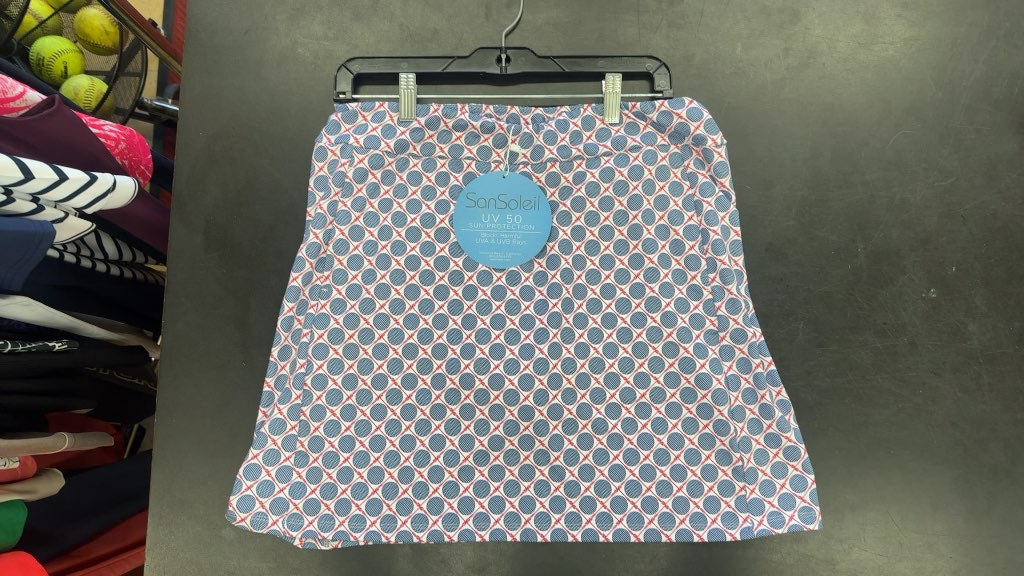 SanSoleil UV 50 Sun Protection Golf Skort NWT Size M