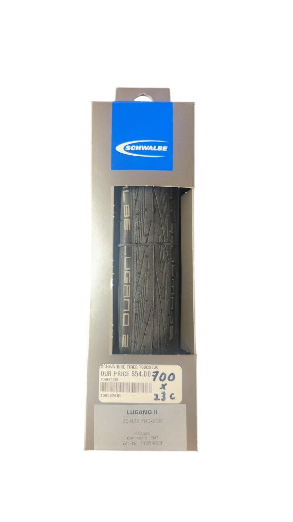 Schwalbe Bike Tire Lugano II K-Guard New 700x23C