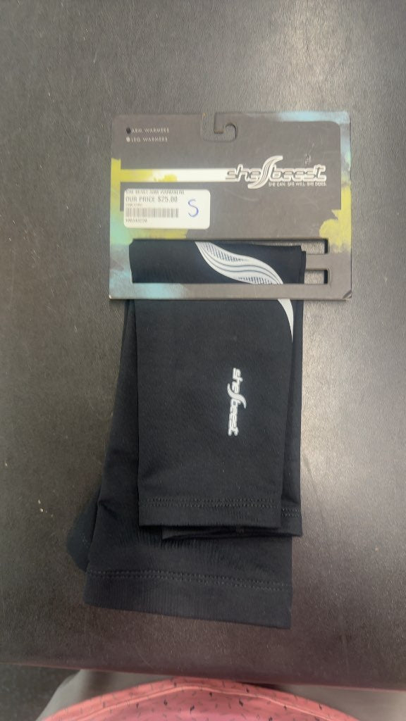 Shebeest Arm Warmers Black New Small